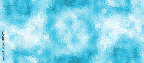 Frosted glass texture .Blue glass texture background .Light matte surface. Frosted plastic. Vector illustration background.><	