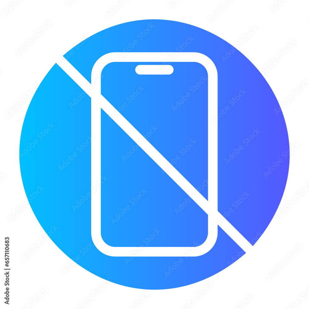 slash gradient icon slash gradient icon