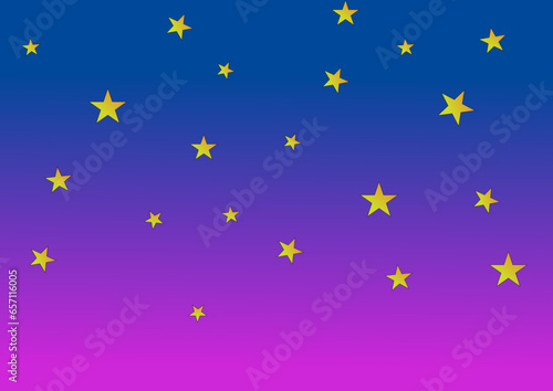 Star and sky template - ideal for websites, e-mail, presentations, greetings, banners, cards, books, t-shirt, sweatshirt, prints, mug, Sublimation, Cricut
