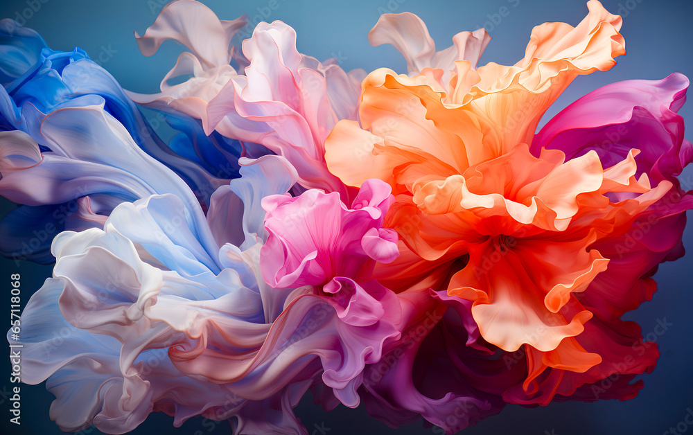 Dreamy watercolor strokes. Blend soft gradients and translucent layers Dreamy watercolor strokes. Blend soft gradients and translucent layers