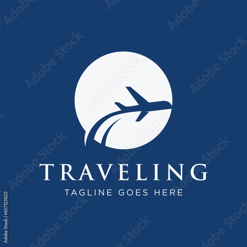 Summer travel agency holiday airlines creative logo design.logo for business, airline ticket agents, holidays and companies.