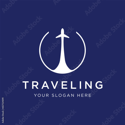 Summer travel agency holiday airlines creative logo design.logo for business, airline ticket agents, holidays and companies.