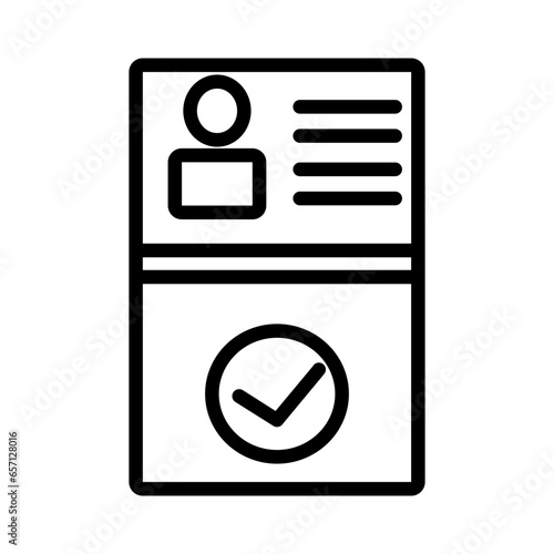Result Outcome Outgrowth Outline Icon