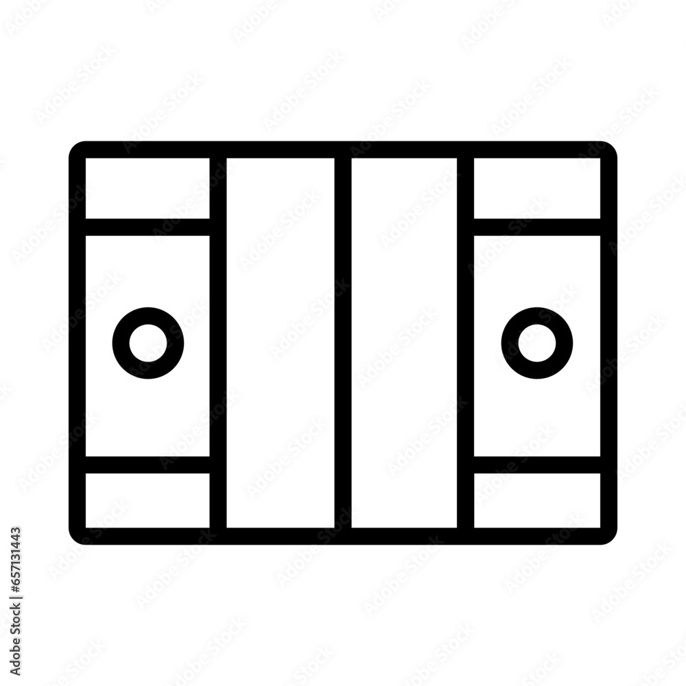 Arena Field Ground Outline Icon Arena Field Ground Outline Icon