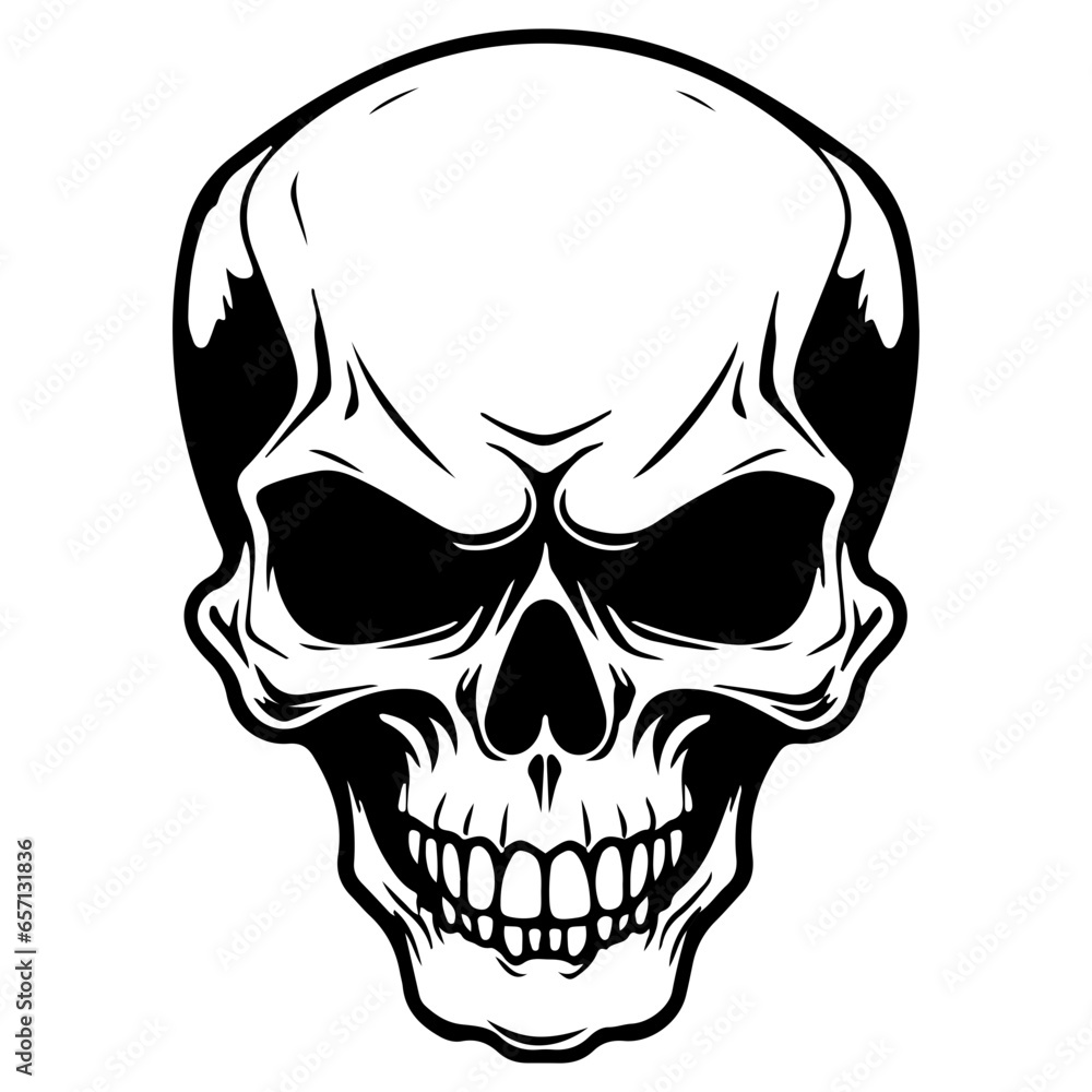 human skull, Danger skull human skull, Danger skull