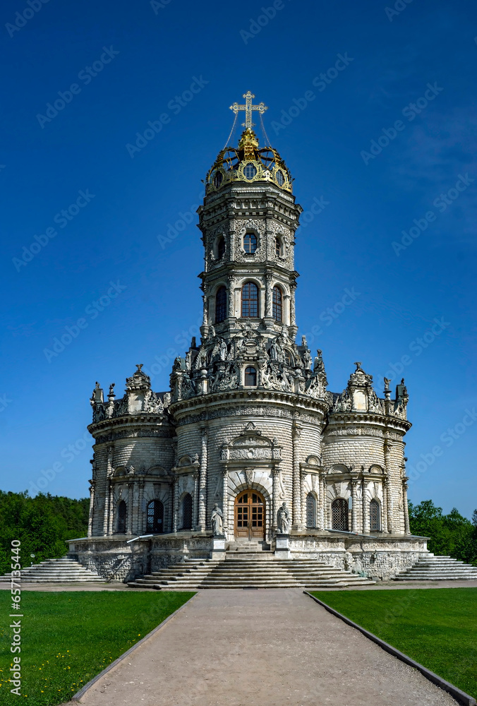 Our Lady of the Sign church. City of Podolsk, Russia. Late XVII - early XVIII century