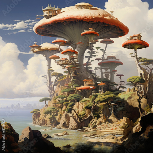 mushroom, fungus, nature, forest, autumn, grass, food, toadstool, fungi, isolated, white, vector, 