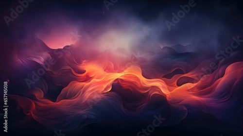 Abstract art wallpaper wave in blue pink purple orange and white colors modern and futuristic feel