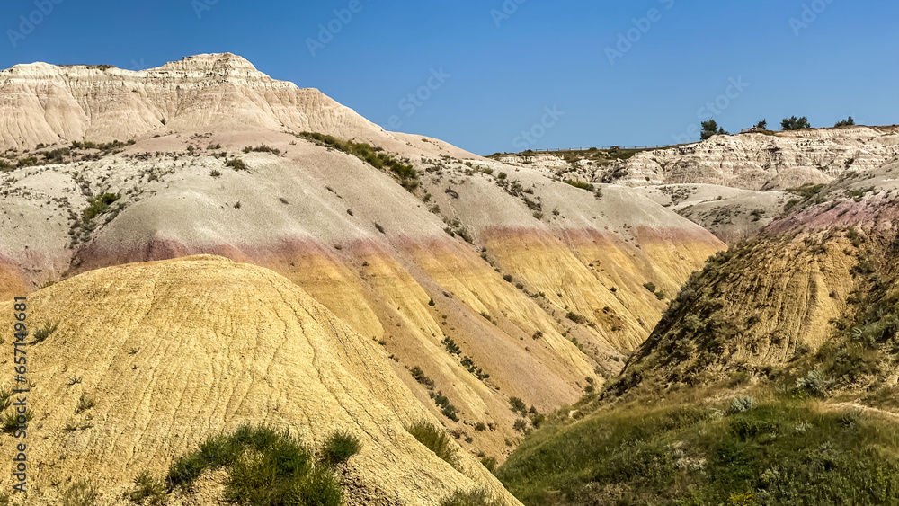 Colorful Landscapes of Badlands National Park