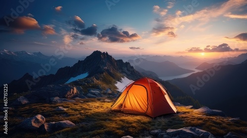 camping in the mountains © avocadoes