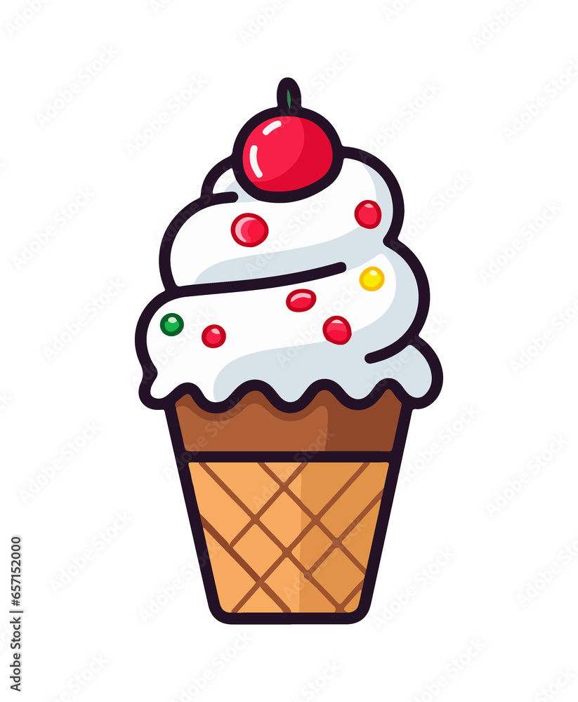 ice-cream cone ice-cream cone