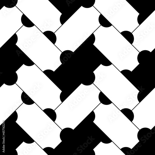 Repeated figures ornament background. Herringbone pattern. Slabs tessellation. Seamless surface design with slanted blocks tiling. Floor cladding bricks. Mosaic motif. Pavement wallpaper. Grid image.