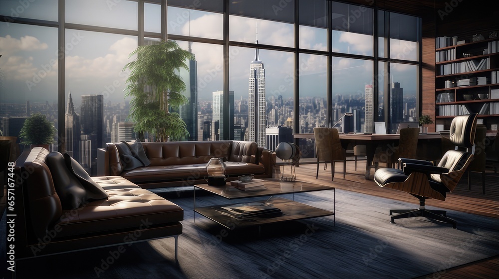 Fototapeta premium interior of a modern office
