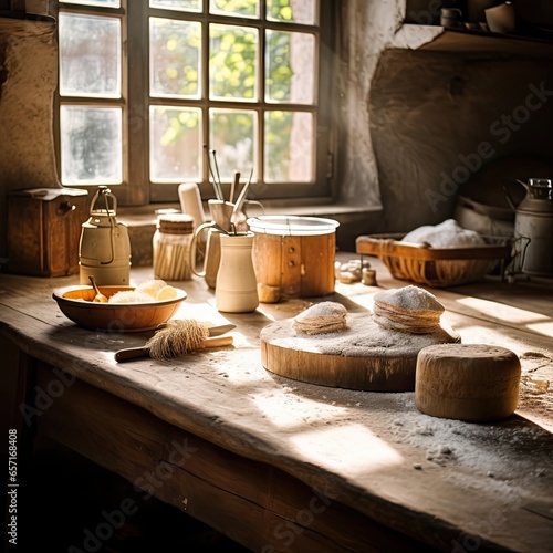 The kitchen and baking methods of ancient Europeans photo