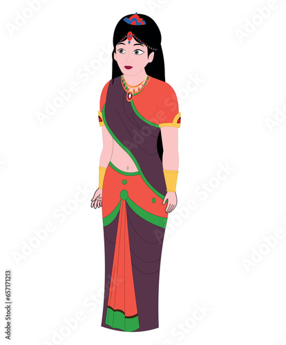 A Queen Charater Pro Vector