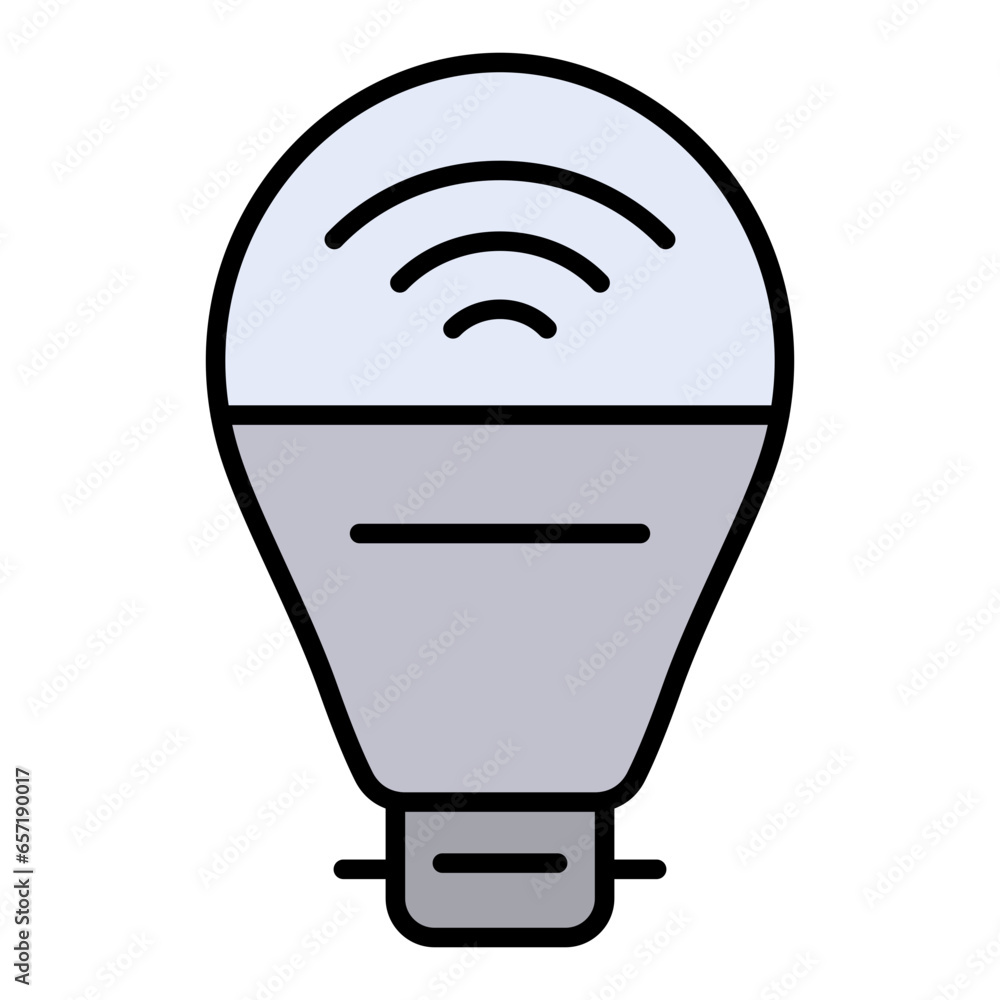 Smart Bulb Icon