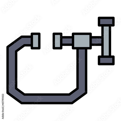 C Clamp Icon