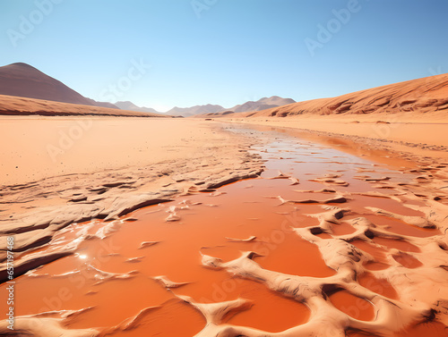 River In A Desert
