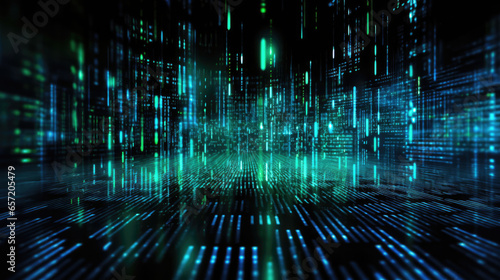 Abstract business technology background, a fusion of innovation and creativity