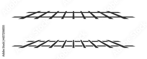 Training Agility ladder icon. Vector illustration