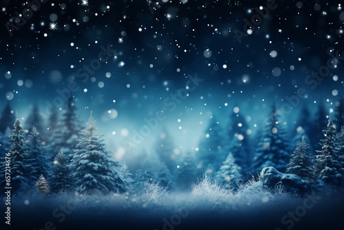 snow, christmas, winter, light, holiday, star, snowflake, sky, blue, snowflakes © jakir