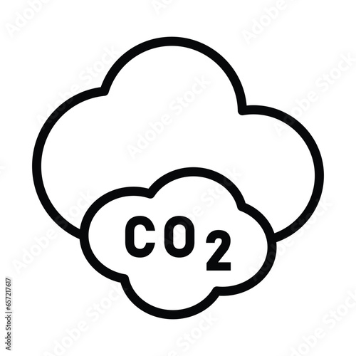 Carbon monoxide icon