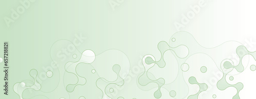 Abstract vector design with geometric connect Molecules creative graphic shapes Medicine and biology dna element