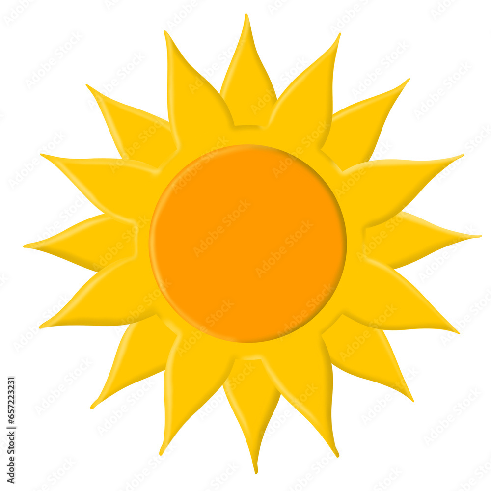 sun icon isolated on transparent background sun icon isolated on transparent background