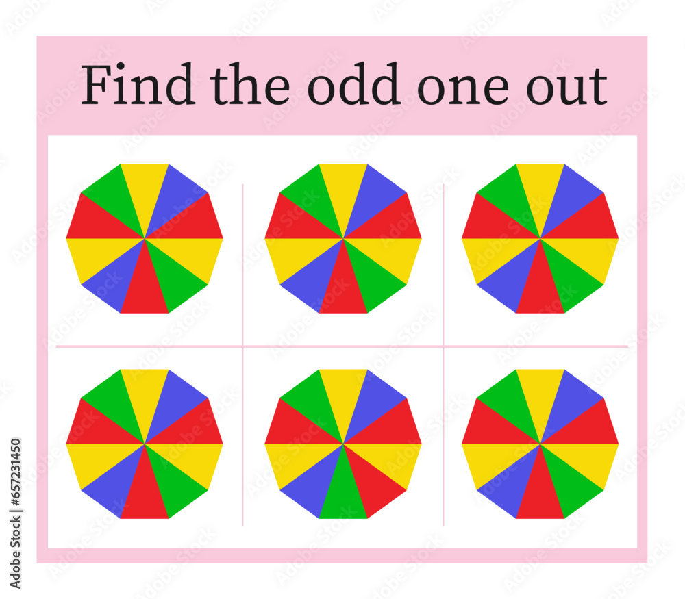 Game for kids. Task for development of attention and logic. Game for kids. Task for development of attention and logic.