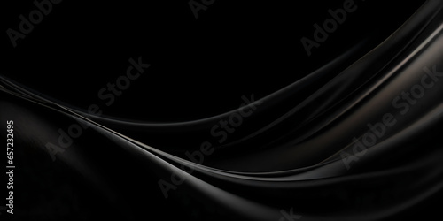 Background with elegant black wave