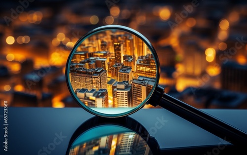 Magnifying Glass and Investment Quest