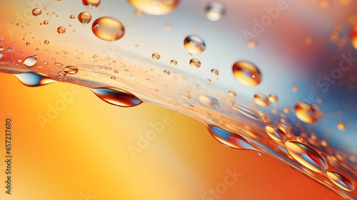 Bubbly abstract colorful background