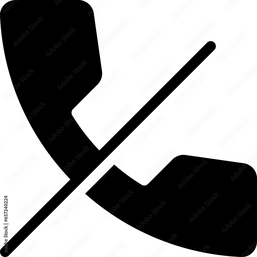 rejected telephone icon rejected telephone icon