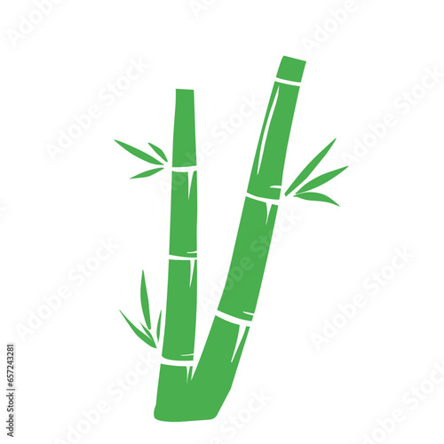 Fototapeta Naklejka Na Ścianę i Meble -  Bamboo Vector Illustration 