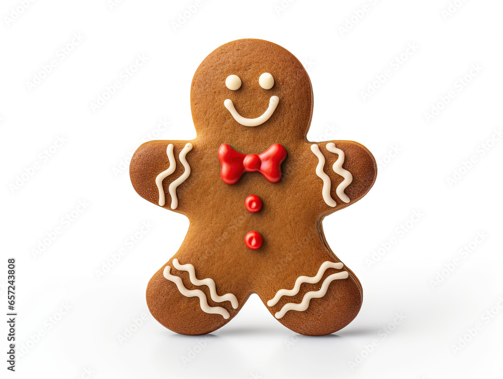 gingerbread man isolated on white christmas gingerbread man isolated on white christmas