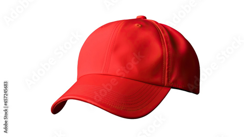 Red baseball cap I Sports Cap