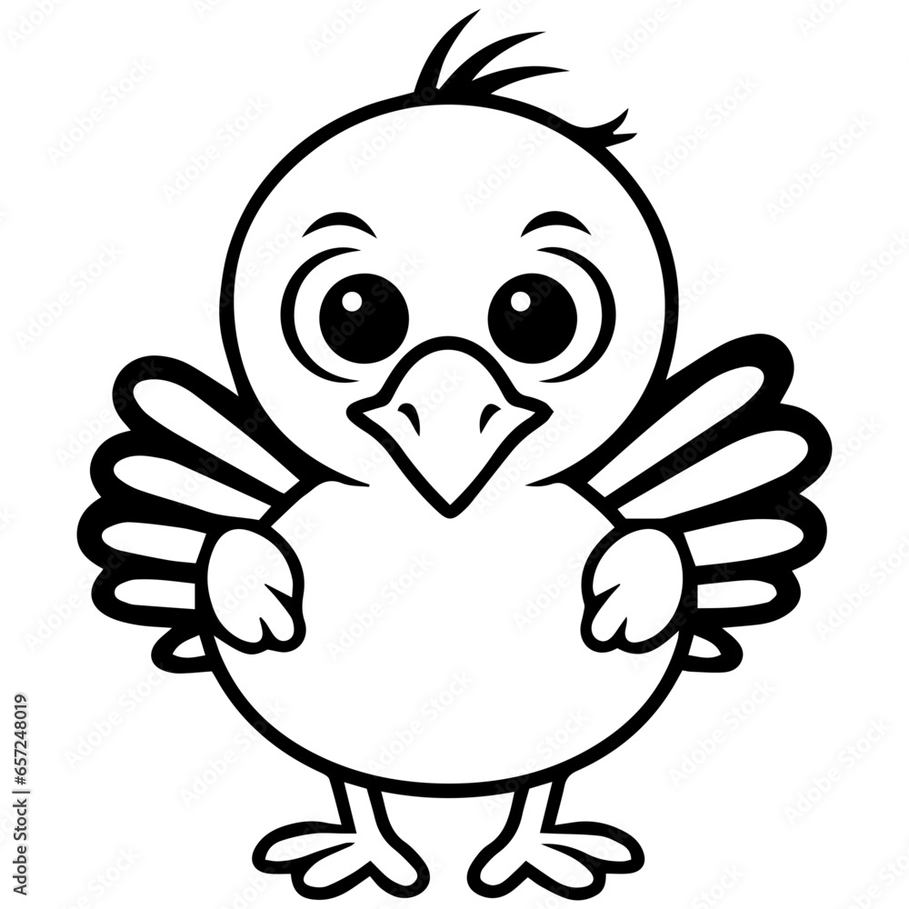 Silhouette turkey on white background. Farm animals collection. Icon Silhouette turkey on white background. Farm animals collection. Icon