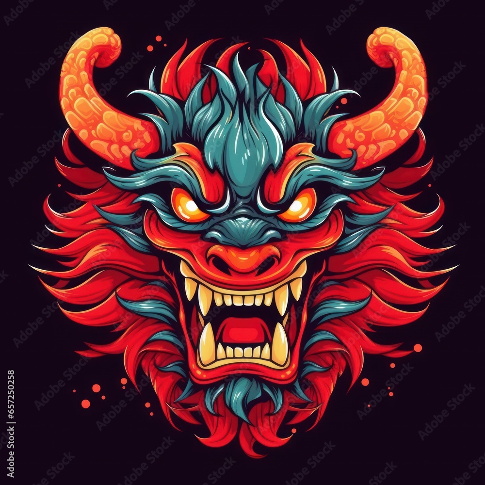 Stamp of Power: Asian Dragon Art on Your Tee