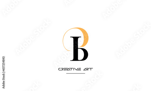 BB, B abstract letters logo monogram