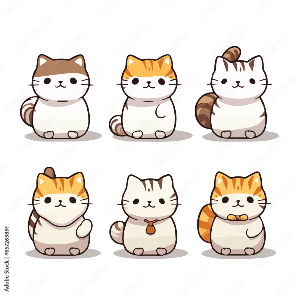 Cute Cat Illustration Cute Cat Illustration