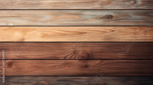 Multi shades of brown wood table, wall or floor background, wooden texture. Copy space.