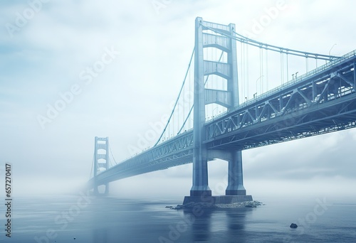 Bridge, beautiful landscape, view of the bridge © Яна Деменишина