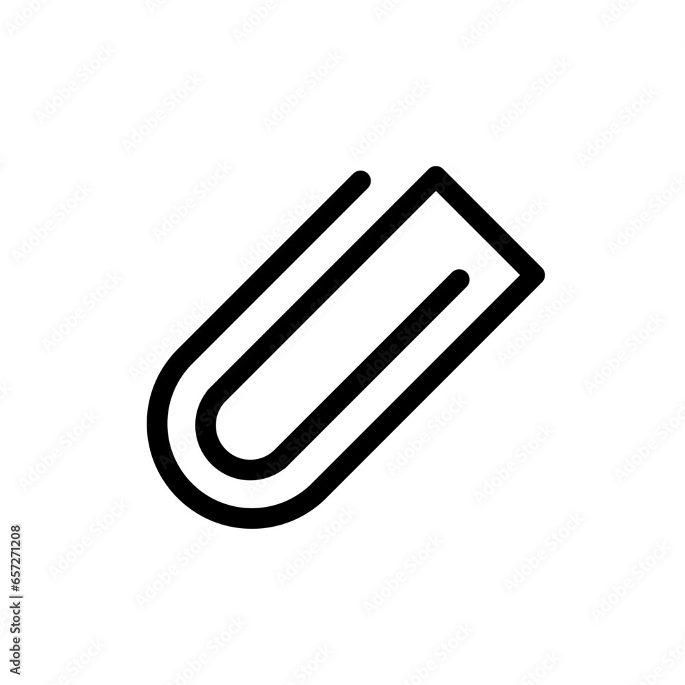 paper clip icon design vector template paper clip icon design vector template