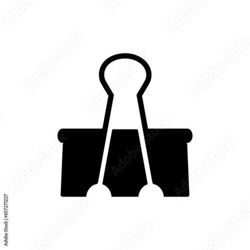 paper clip icon design vector template