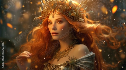 Ultra detailed druid goddess with a crown made  Background Images   HD Wallpapers  Background Image