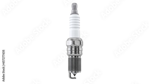 spark plug isolated on white