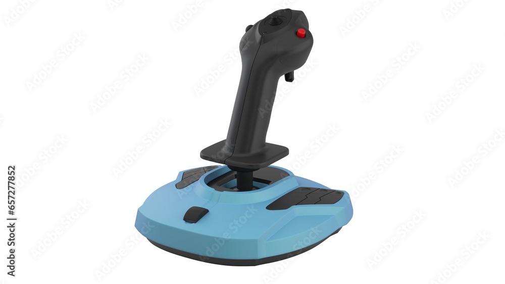 joystick isolated on white joystick isolated on white