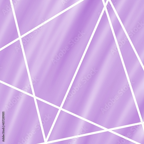 Obraz na plátne White intersecting lines on purple background