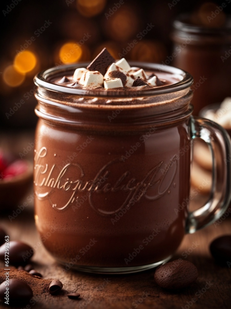hot chocolate in a jar hot chocolate in a jar