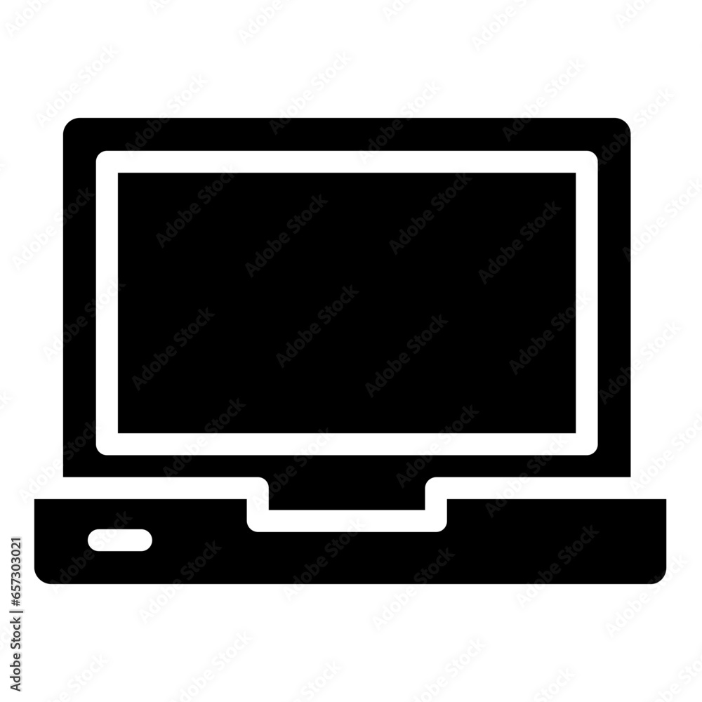 Solid Home Laptop icon Solid Home Laptop icon